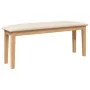 Banco 110 cm Madera Maciza Caucho von , Ess- und Küchenbänke - Ref: Foro24-4102603, Preis: 76,76 €, Rabatt: %