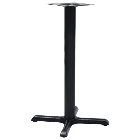 Pata de mesa de bistró negra 56x56x72 cm de hierro fundido de , Patas para mesas - Ref: Foro24-325429, Precio: 72,18 €, Descu...