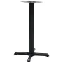 Pata de mesa de bistró negra 56x56x72 cm de hierro fundido de , Patas para mesas - Ref: Foro24-325429, Precio: 72,18 €, Descu...