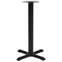Pata de mesa de bistró negra 56x56x72 cm de hierro fundido de , Patas para mesas - Ref: Foro24-325429, Precio: 72,18 €, Descu...