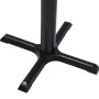 Pata de mesa de bistró negra 56x56x72 cm de hierro fundido de , Patas para mesas - Ref: Foro24-325429, Precio: 72,18 €, Descu...