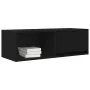 Muebles de TV 2 uds Roble Negro 80x31x25,5 cm Madera ingeniería de , Muebles TV - Ref: Foro24-861457, Precio: 84,29 €, Descue...