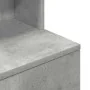 Mesilla de noche gris hormigón 39x35x125cm madera de ingeniería de , Mesitas de noche - Ref: Foro24-861313, Precio: 73,54 €, ...