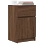 Mesitas de noche 2 uds madera roble marrón 39x35x65 cm de , Mesitas de noche - Ref: Foro24-861332, Precio: 91,38 €, Descuento: %