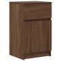 Mesitas de noche 2 uds madera roble marrón 39x35x65 cm de , Mesitas de noche - Ref: Foro24-861332, Precio: 91,38 €, Descuento: %