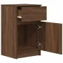 Mesitas de noche 2 uds madera roble marrón 39x35x65 cm de , Mesitas de noche - Ref: Foro24-861332, Precio: 91,38 €, Descuento: %