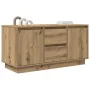 Mueble de TV con luces LED roble artesanal 100x41x50 cm de , Muebles TV - Ref: Foro24-861417, Precio: 104,46 €, Descuento: %