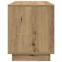 Mueble de TV con luces LED roble artesanal 100x41x50 cm de , Muebles TV - Ref: Foro24-861417, Precio: 104,46 €, Descuento: %