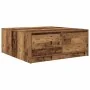 Mesa de centro con cajones madera vieja 100x100x40 cm de , Mesas de centro - Ref: Foro24-3328406, Precio: 165,33 €, Descuento: %