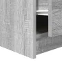 Mesa de centro con cajones Sonoma gris 100x100x40 cm de , Mesas de centro - Ref: Foro24-3328404, Precio: 169,42 €, Descuento: %