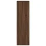 Armario con cajón de roble marrón 55,5x34x119,5 cm de , Aparadores - Ref: Foro24-861649, Precio: 94,23 €, Descuento: %