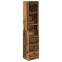 Aparador de madera vieja 37,5x35x180 cm Madera de ingeniería de , Aparadores - Ref: Foro24-861668, Precio: 93,70 €, Descuento: %