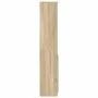 Aparador alto roble Sonoma 37,5x35x180 cm madera de ingeniería de , Aparadores - Ref: Foro24-861663, Precio: 95,14 €, Descuen...