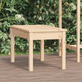 Banco de jardín madera maciza de pino 80x44x45 cm de vidaXL, Bancos de jardín - Ref: Foro24-823997, Precio: 49,19 €, Descuent...