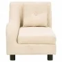 Sofá para perros con almohada crema felpa 83x44x44 cm de , Camas para perros - Ref: Foro24-171106, Precio: 129,43 €, Descuent...