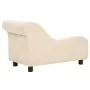 Sofá para perros con almohada crema felpa 83x44x44 cm de , Camas para perros - Ref: Foro24-171106, Precio: 129,43 €, Descuent...