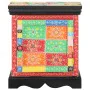Mesilla de noche 2uds Multicolor 40x35x45cm Madera maciza Mango de , Mesitas de noche - Ref: Foro24-4017563, Precio: 175,89 €...