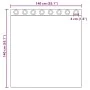 Cortinas de gasa con ojales 2 uds azul real de , Cortinas y visillos - Ref: Foro24-4102113, Precio: 13,23 €, Descuento: %