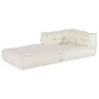 Puf modular crema 70x70x54 tela de , Cojines para sillas y sofás - Ref: Foro24-4019021, Precio: 170,36 €, Descuento: %