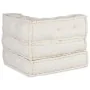 Puf modular crema 70x70x54 tela de , Cojines para sillas y sofás - Ref: Foro24-4019021, Precio: 170,36 €, Descuento: %