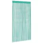 Cortinas de tiras 2 uds turquesa 140x250 cm de , Cortinas y visillos - Ref: Foro24-4102040, Precio: 18,53 €, Descuento: %