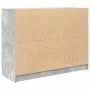 Aparador de madera de ingeniería gris hormigón 100x35x76 cm de , Aparadores - Ref: Foro24-3328501, Precio: 135,96 €, Descuent...