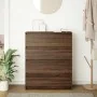 Aparador roble marrón 80x35x99 cm madera de ingeniería by , Sideboards - Ref: Foro24-3328486, Price: 130,51 €, Discount: %