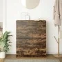 Aparador roble ahumado 80x35x99 cm madera de ingeniería de , Aparadores - Ref: Foro24-3328484, Precio: 125,11 €, Descuento: %
