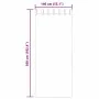 Cortinas de gasa con bolsillos para varillas 2 uds. negro de , Cortinas y visillos - Ref: Foro24-4102170, Precio: 15,00 €, De...