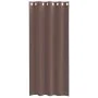 Cortinas de gasa con ojales 2 uds marrón 140x245 cm de , Cortinas y visillos - Ref: Foro24-4102068, Precio: 15,04 €, Descuent...