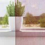 Cortinas de gasa con ojales 2 uds rojo vino de , Cortinas y visillos - Ref: Foro24-4102158, Precio: 15,04 €, Descuento: %
