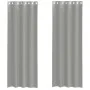 Cortinas de gasa con ojales 2 uds gris claro 140x260 cm by , Curtains and curtains - Ref: Foro24-4102111, Price: 15,29 €, Dis...