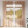Cortinas de gasa con ojales 2 uds terracota de , Cortinas y visillos - Ref: Foro24-4102139, Precio: 15,00 €, Descuento: %