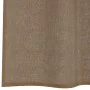 Cortinas de gasa con ojales 2 uds marrón claro de , Cortinas y visillos - Ref: Foro24-4102126, Precio: 14,11 €, Descuento: %