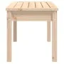 Banco de jardín madera maciza de pino 80x44x45 cm de vidaXL, Bancos de jardín - Ref: Foro24-823997, Precio: 49,19 €, Descuent...