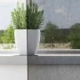 Cortinas de gasa con trabillas 2 uds. negro de , Cortinas y visillos - Ref: Foro24-4102257, Precio: 13,35 €, Descuento: %
