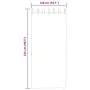 Cortinas de gasa con bolsillos para varillas 2 uds. amarillo by , Curtains and curtains - Ref: Foro24-4102229, Price: 17,96 €...
