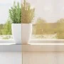 Cortinas de gasa con trabillas 2 uds arena 140x260 cm de , Cortinas y visillos - Ref: Foro24-4102310, Precio: 15,26 €, Descue...