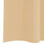 Cortinas de gasa con trabillas 2 uds arena 140x260 cm de , Cortinas y visillos - Ref: Foro24-4102310, Precio: 15,26 €, Descue...