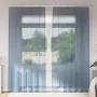 Cortinas de gasa con trabillas 2 uds azul real 140x245 cm de , Cortinas y visillos - Ref: Foro24-4102304, Precio: 14,92 €, De...