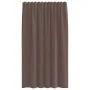 Cortinas de gasa con trabillas 2 uds. marrón de , Cortinas y visillos - Ref: Foro24-4102262, Precio: 13,35 €, Descuento: %