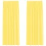 Cortinas de gasa con trabillas 2 uds amarillo 140x245 cm by , Curtains and curtains - Ref: Foro24-4102319, Price: 16,27 €, Di...