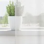 Cortinas de gasa con trabillas 2 uds. color blanco 140x140 cm de , Cortinas y visillos - Ref: Foro24-4102331, Precio: 15,15 €...