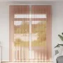 Cortinas de gasa con trabillas 2 uds terracota 140x260 cm de , Cortinas y visillos - Ref: Foro24-4102325, Precio: 15,26 €, De...