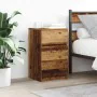 Mesilla de noche con 3 cajones madera vieja 39x35x65 cm de , Mesitas de noche - Ref: Foro24-861351, Precio: 58,62 €, Descuent...