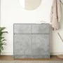 Aparador con cajón gris hormigón 80x34x76 cm madera ingeniería de , Aparadores - Ref: Foro24-861538, Precio: 84,23 €, Descuen...