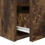 Mesillas de noche de pared 2 uds roble ahumado 38x34x40 cm de , Mesitas de noche - Ref: Foro24-861256, Precio: 81,00 €, Descu...