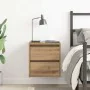 Mesita de noche de pared roble artisan 38x34x40 cm de , Mesitas de noche - Ref: Foro24-861263, Precio: 48,57 €, Descuento: %
