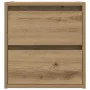 Mesita de noche de pared roble artisan 38x34x40 cm de , Mesitas de noche - Ref: Foro24-861263, Precio: 48,57 €, Descuento: %