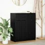 Aparador con cajón roble negro 71x35x84 cm madera de ingeniería de , Aparadores - Ref: Foro24-861590, Precio: 90,79 €, Descue...